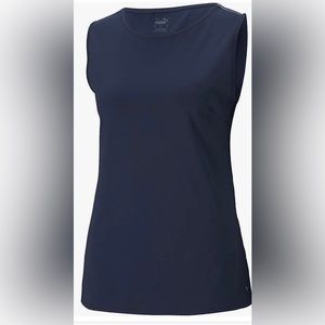 NEW! Puma Motion Matters tech tank in navy blue size small.